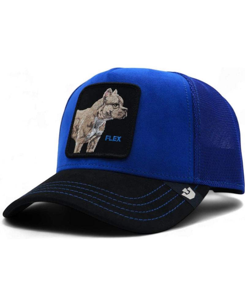 GOORIN BROS GORRA PERRO PITBULL FLEX AZUL Y NEGRA GOORIN BROS GORRA PERRO PITBULL FLEX AZUL Y NEGRA