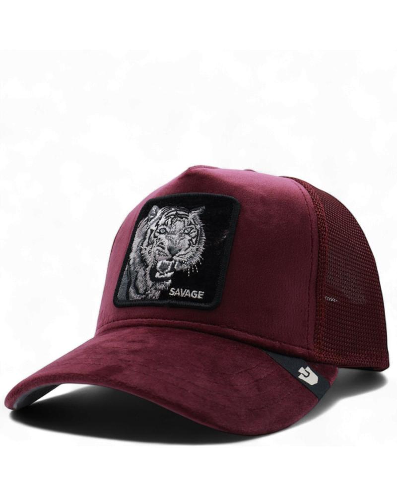 GOORIN BROS GORRA TIGRE SAVAGE TIGER VELOUR BURDEOS
