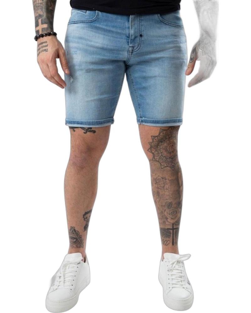 ANTONY MORATO JEANS CORTO SKINNY FIT AZUL CLARO