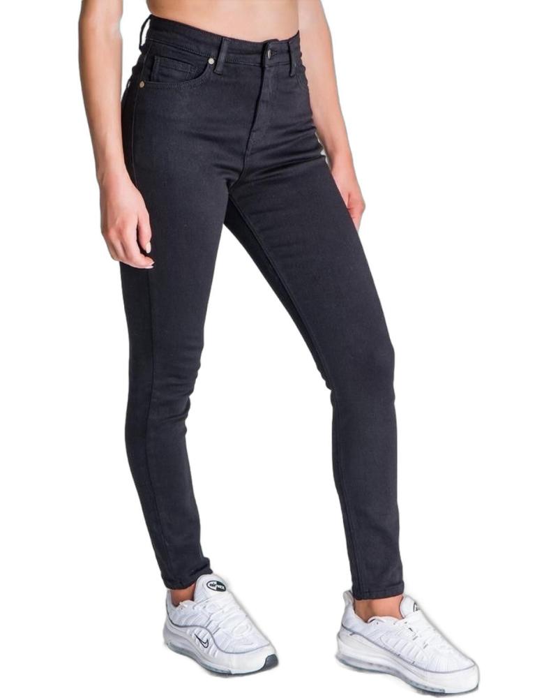 GIANNI KAVANAGH JEANS NEGRO CON CINTURA ALTA GIANNI KAVANAGH JEANS NEGRO CON CINTURA ALTA