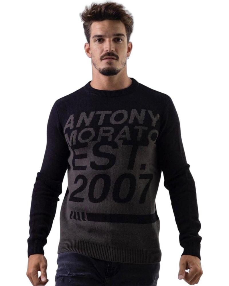 ANTONY MORATO JERSEY LONDON LOGO ESTAMPADO NEGRO ANTONY MORATO JERSEY LONDON LOGO ESTAMPADO NEGRO