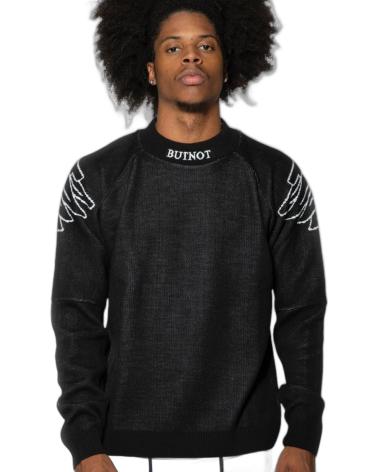 BUTNOT JERSEY LOGO CUELLO ALAS BLANCO