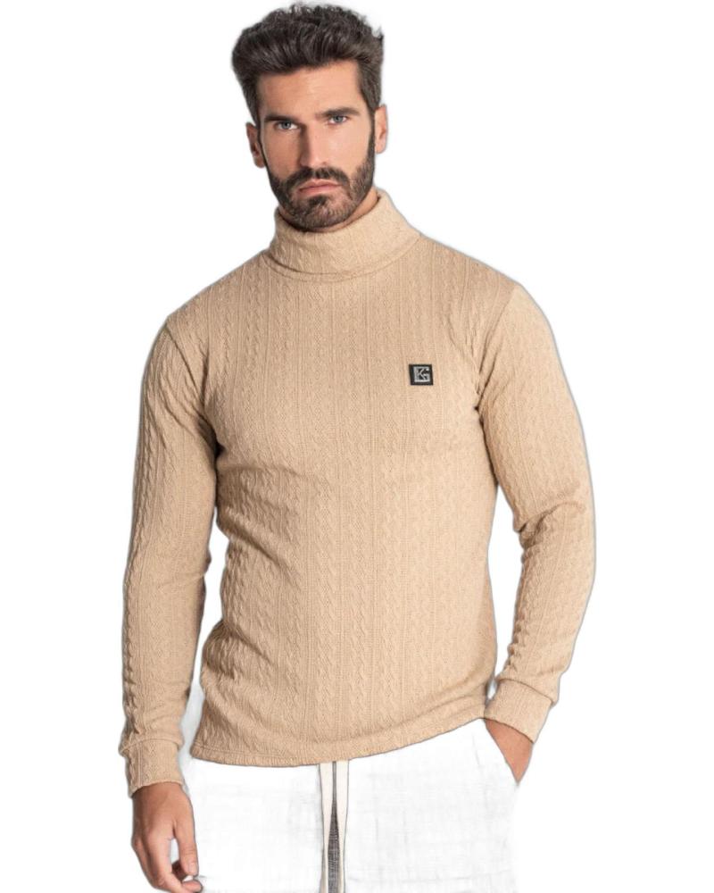 GIANNI KAVANAGH JERSEY CUELLO ALTO MONSTER CAMEL GIANNI KAVANAGH JERSEY CUELLO ALTO MONSTER CAMEL