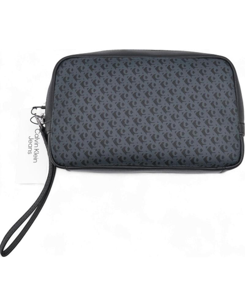 TROUSSE DE TOILETTE CALVIN KLEIN JEANS MONOGRAM CK25 NOIR