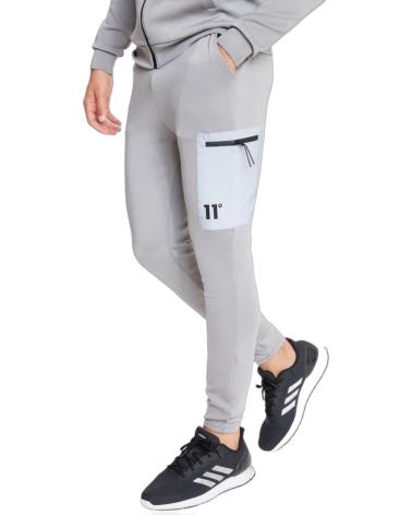 11 DEGREES PANTALON DISENO REFLECTANTE GRIS