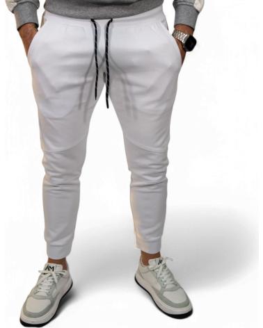 ANTONY MORATO PANTALON BLANCO DE FELPA SUPER SLIM FIT