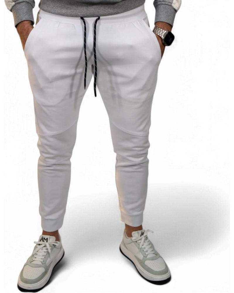 ANTONY MORATO PANTALON BLANCO DE FELPA SUPER SLIM FIT ANTONY MORATO PANTALON BLANCO DE FELPA SUPER SLIM FIT