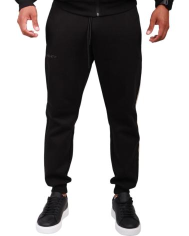 ANTONY MORATO PANTALON CON BANDAS MEZCLA ALGODON HOMBRE NEGRO