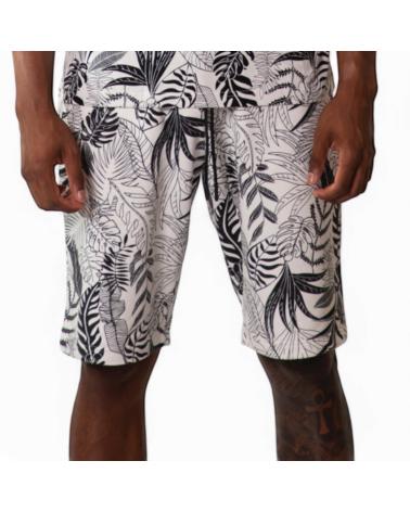 ANTONY MORATO PANTALÓN CORTO DUBAI ESTAMPADO TROPICAL BLANCO