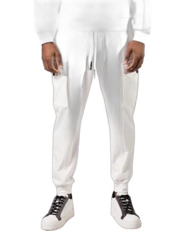 ANTONY MORATO PANTALON MEZCLA ALGODON FELPA BLANCO
