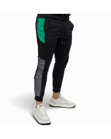 ANTONY MORATO PANTALON NEGRO CON BANDAS EN CONTRASTE