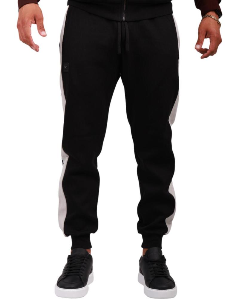 ANTONY MORATO PANTALON REGULAR FIT CON BANDAS HOMBRE NEGRO ANTONY MORATO PANTALON REGULAR FIT CON BANDAS HOMBRE NEGRO