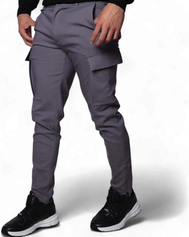 ANTONY MORATO PANTALON SKINNY FIT BJORN GRIS ANTRACITA CON BAJO CREMALLERA ANTONY MORATO PANTALON SKINNY FIT BJORN GRIS ANTRACITA CON BAJO CREMALLERA