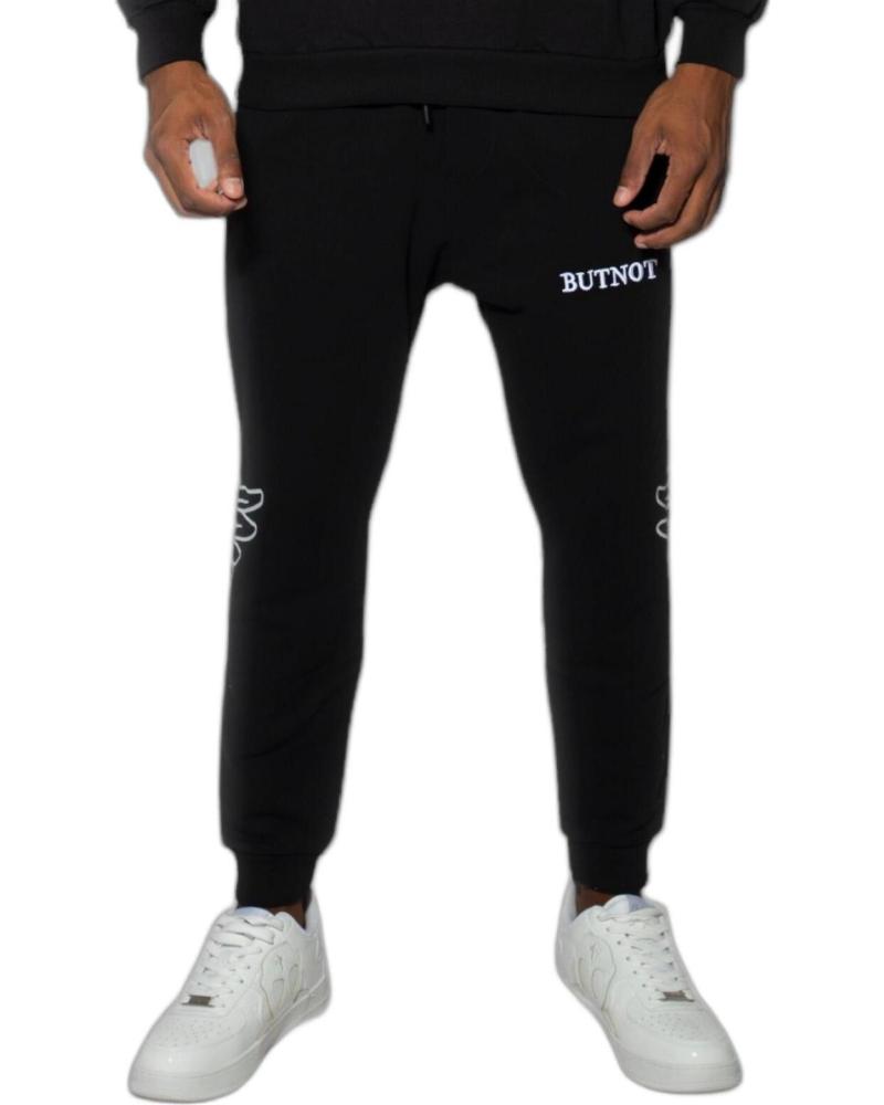 BUTNOT PANTALON DE CHANDAL LOGO ALAS NEGRO BUTNOT PANTALON DE CHANDAL LOGO ALAS NEGRO