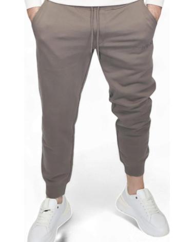 CALVIN KLEIN PANTALON MARRON LOGO INSTITUTIONAL