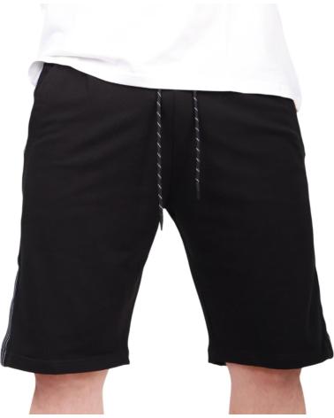 ANTONY MORATO PANTALON CORTO FIT DE FELPA NEGRO