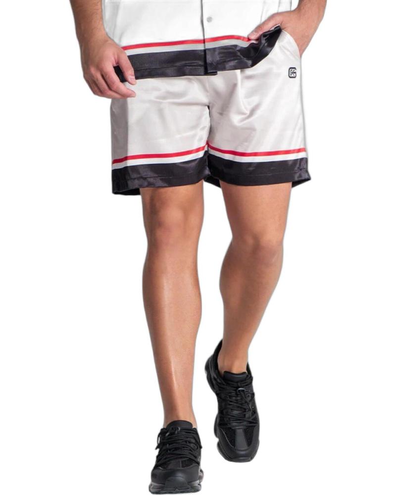 GIANNI KAVANAGH PANTALON CORTO SATINADO MIOSA BEIGE