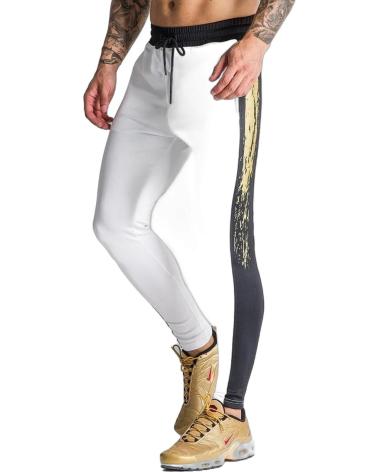 GIANNI KAVANAGH PANTALON DE CHANDAL DESTELLO ORO Y NEGRO