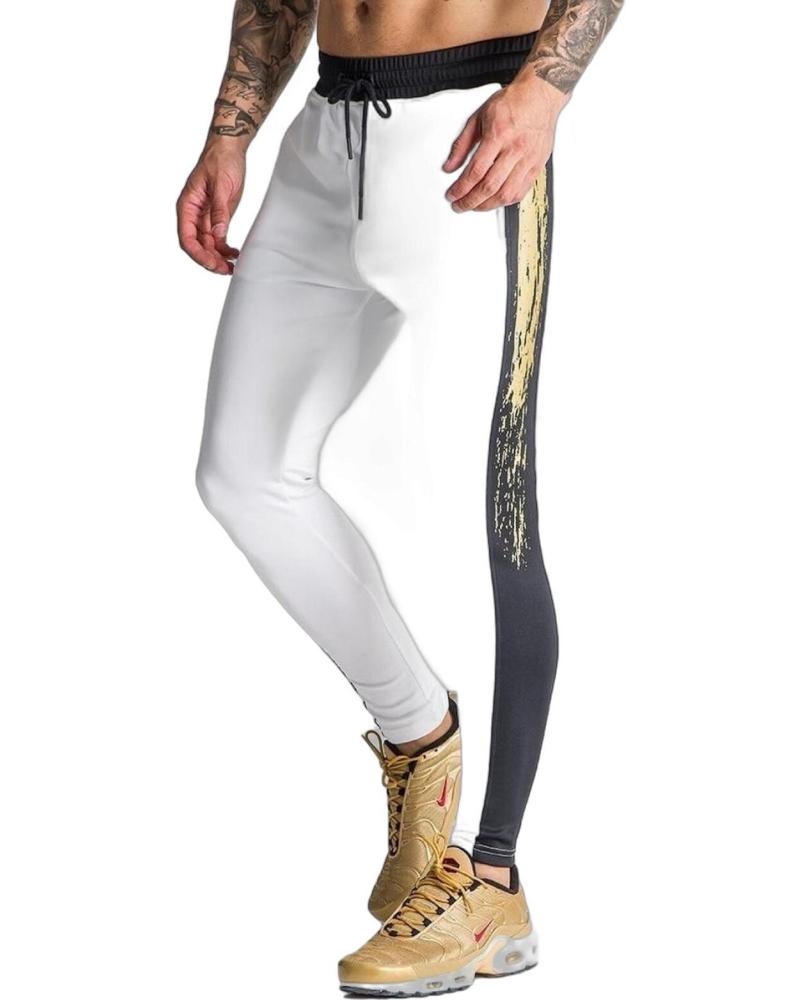 GIANNI KAVANAGH PANTALON DE CHANDAL DESTELLO ORO Y NEGRO GIANNI KAVANAGH PANTALON DE CHANDAL DESTELLO ORO Y NEGRO