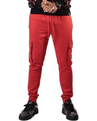 GEORGE V PARIS PANTALON TROTAR CARGO ROJO