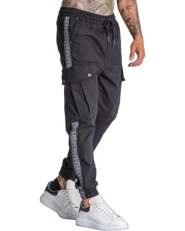 GIANNI KAVANAGH PANTALON CARGO OFF LIMIST NEGRO