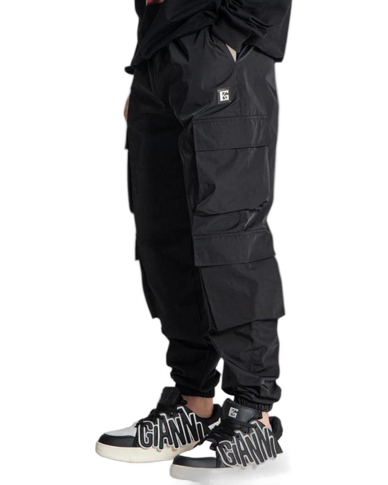 GIANNI KAVANAGH PANTALON CARGO SANTOS NEGRO GIANNI KAVANAGH PANTALON CARGO SANTOS NEGRO