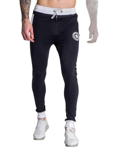 GIANNI KAVANAGH PANTALON CON LOGO MECANICO NEGRO