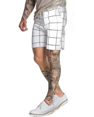 GIANNI KAVANAGH PANTALON CORTO MITOLOGIA BLANCO