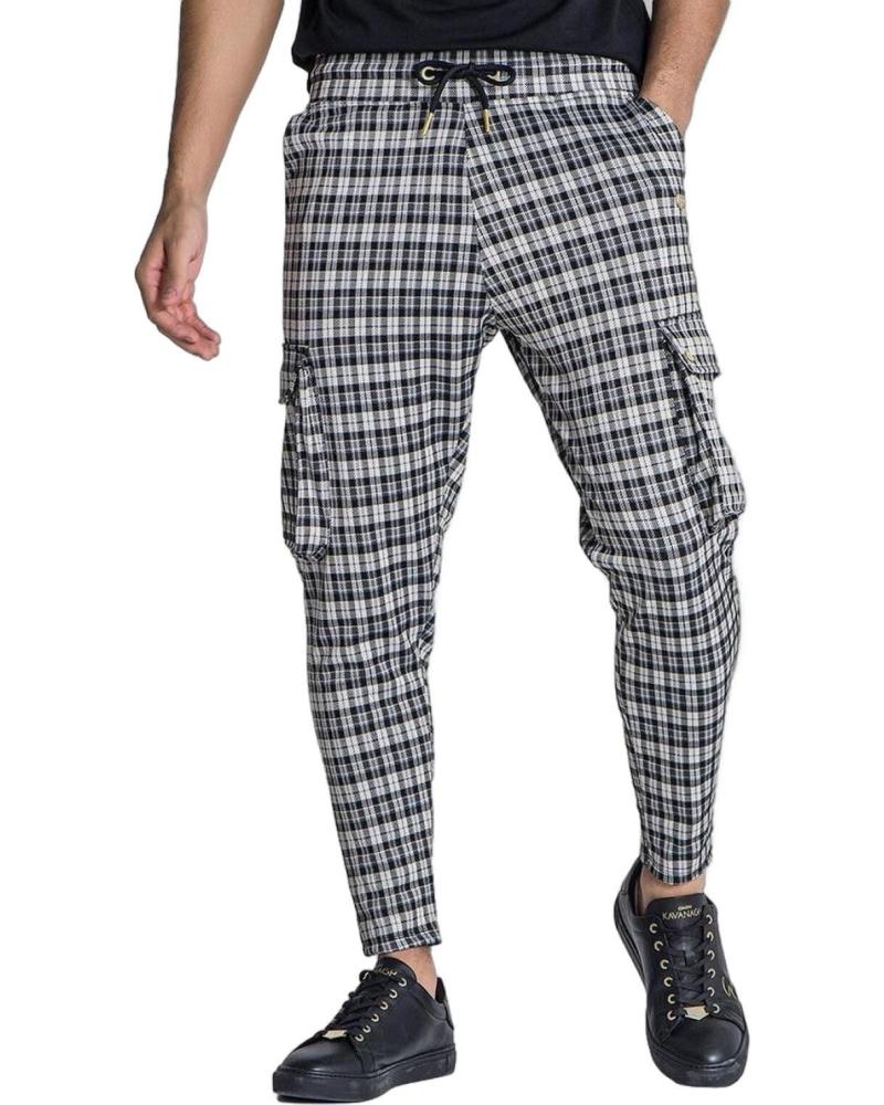 GIANNI KAVANAGH PANTALON FUTURA CUADROS GRIS GIANNI KAVANAGH PANTALON FUTURA CUADROS GRIS