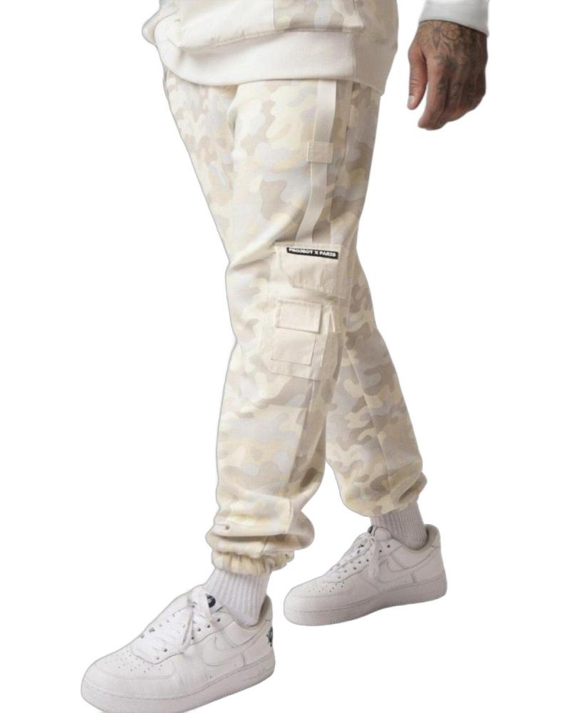 PROJECT X PARIS PANTALON CARGO ESTAMPADO CAMUFLAJE MARFIL PROJECT X PARIS PANTALON CARGO ESTAMPADO CAMUFLAJE MARFIL