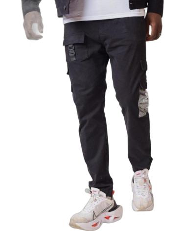 PROJECT X PARIS PANTALON CON BOLSILLO TRANSPARENTE NEGRO