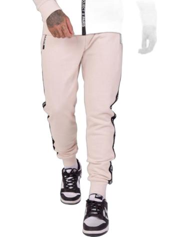 PROJECT X PARIS PANTALON CREMALLERA CON LOGO BEIG