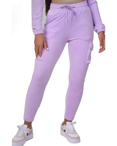 PROJECT X PARIS PANTALON DE TERCIOPELO MORADO