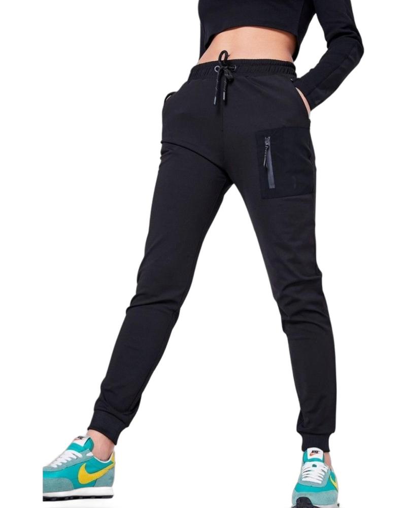 11 DEGREES PANTALONES DEPORTIVOS POLI NEGRO 11 DEGREES PANTALONES DEPORTIVOS POLI NEGRO