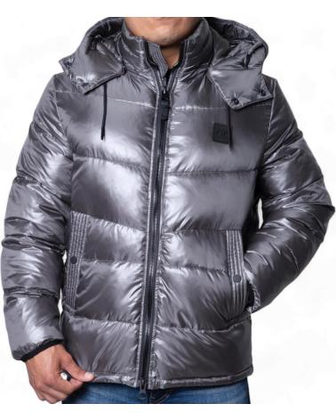 ANTONY MORATO PLUMIFERO CON CAPUCHA GRIS MATE SHIOZE CON RELLENO SINTETICO