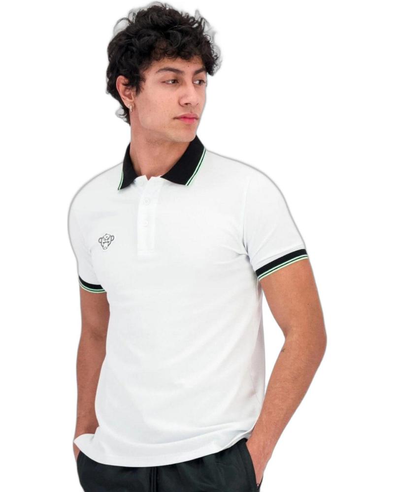 BLACK BANANAS POLO GYBE BASIC BLANCO