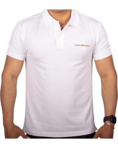 CALVIN KLEIN POLO JEANS BASIC LOGO BLANCO