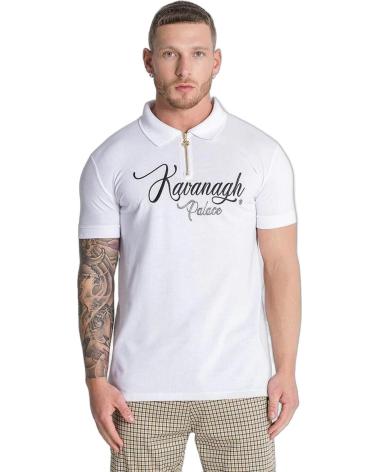 GIANNI KAVANAGH POLO CON CREMALLERA PALACE BLANCO