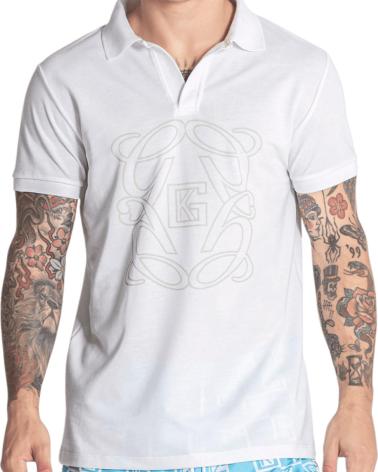 GIANNI KAVANAGH POLO NOUVEAU BLANCO