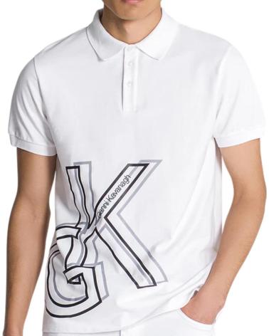 GIANNI KAVANAGH POLO SHADOW BLANCO