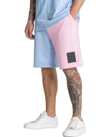 GIANNI KAVANAGH SHORT BLOCK AZUL Y ROSA