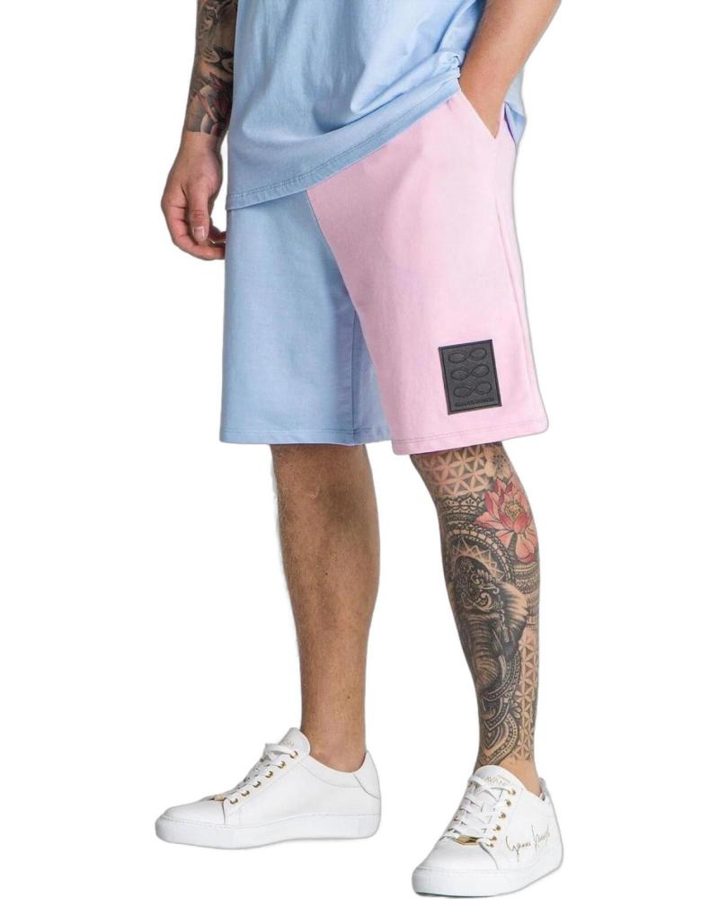 GIANNI KAVANAGH SHORT BLOCK AZUL Y ROSA GIANNI KAVANAGH SHORT BLOCK AZUL Y ROSA