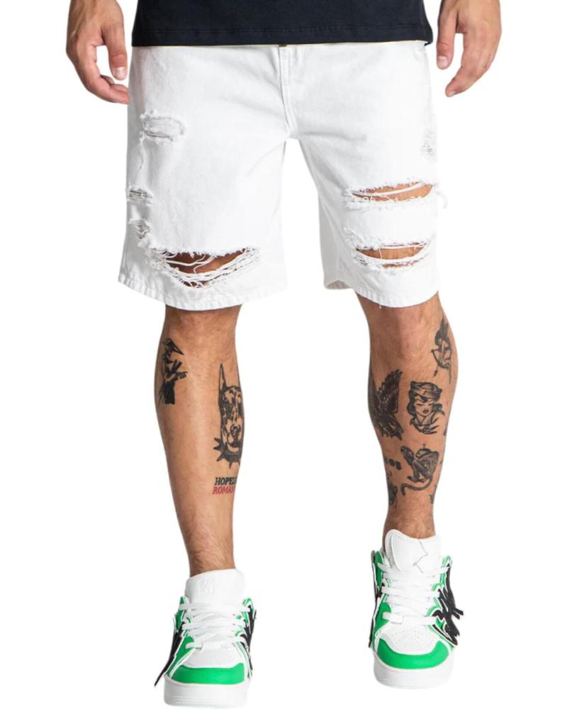 GIANNI KAVANAGH SHORT ROTOS STREET BLANCO GIANNI KAVANAGH SHORT ROTOS STREET BLANCO