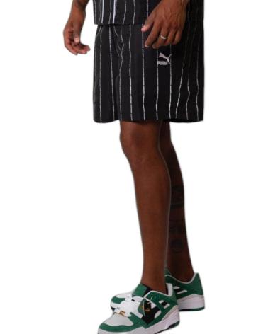 PUMA SHORT TEAM 6 WOVEN NEGRO