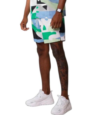 PUMA SHORT WORLDWIDE PRINTED 6 VERDE