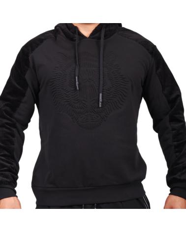 ANTONY MORATO SUDADERA CON TIGRE ESTAMPADO NEGRO
