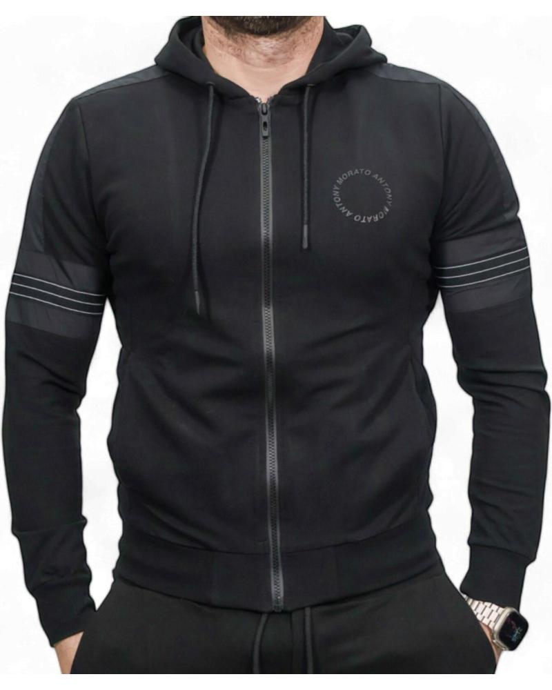 ANTONY MORATO SUDADERA DE FELPA SLIM FIT NEGRO ANTONY MORATO SUDADERA DE FELPA SLIM FIT NEGRO