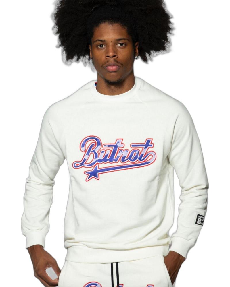 BUTNOT SUDADERA STARS MOTIVATION BLANCO BUTNOT SUDADERA STARS MOTIVATION BLANCO