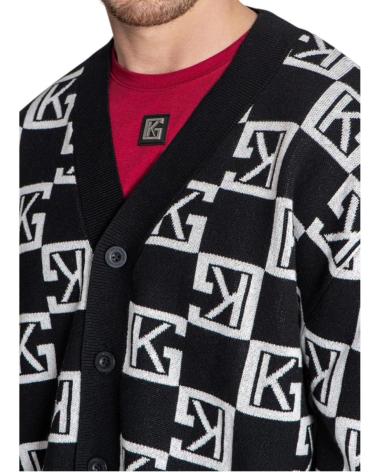 GIANNI KAVANAGH SUDADERA CARDIGAN CLONA LOGO GK NEGRO GIANNI KAVANAGH SUDADERA CARDIGAN CLONA LOGO GK NEGRO