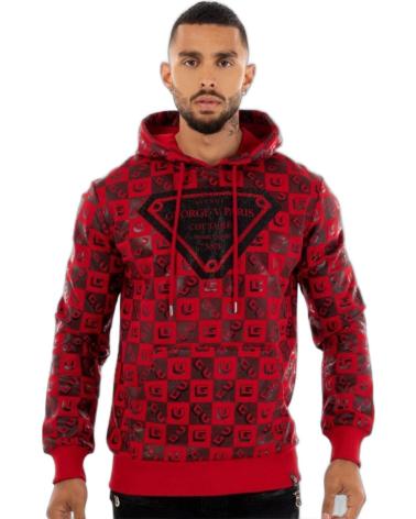 GEORGE V PARIS SUDADERA COUTURE LOGO ROJO